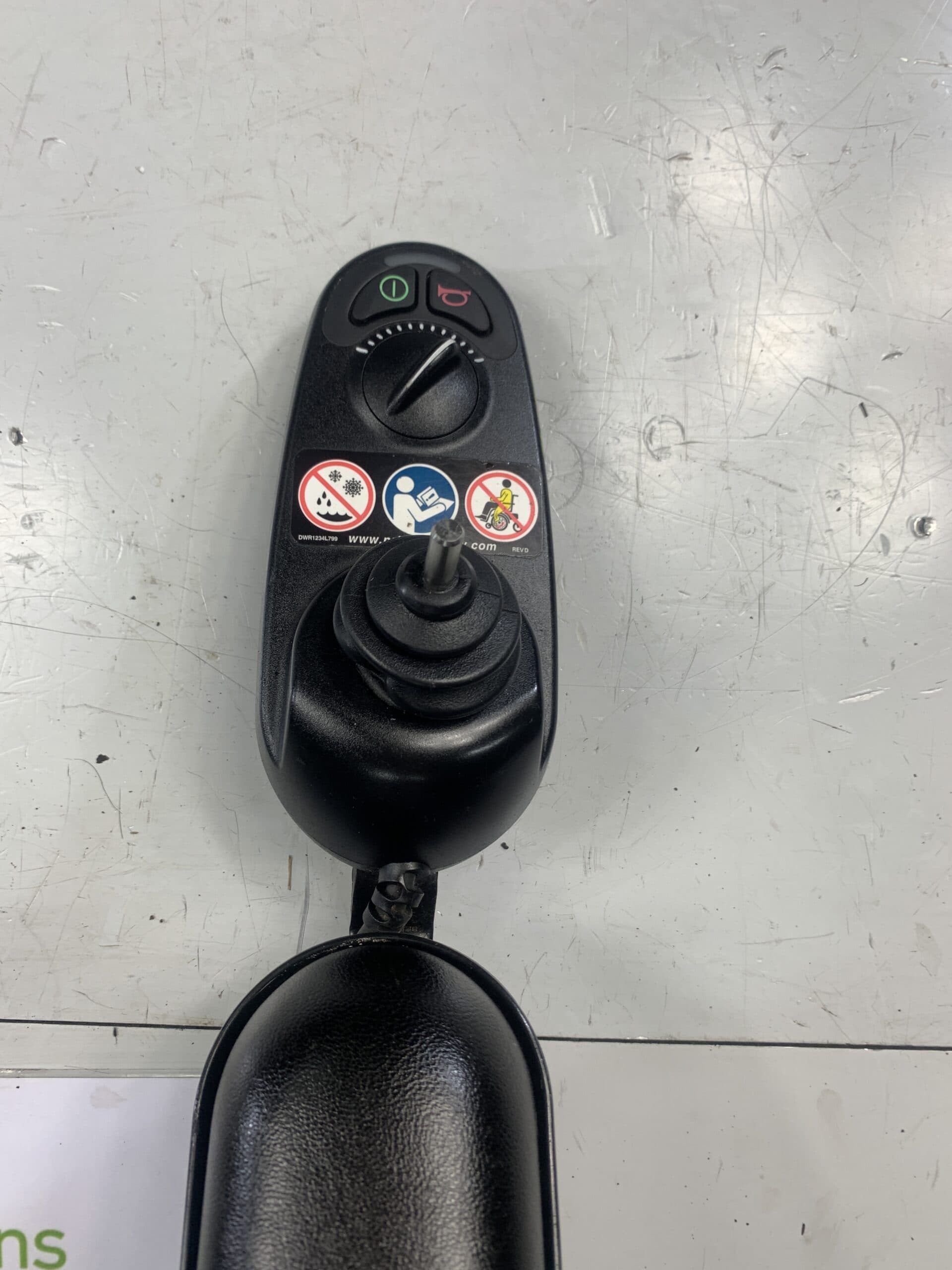 Pride Go Chair Handset with Pride Go chair right side arm